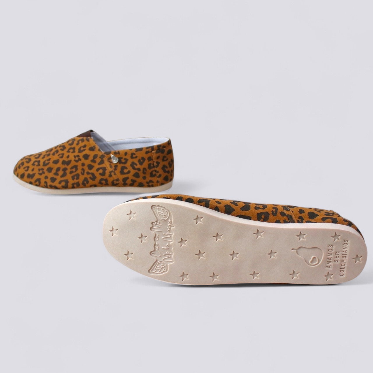 Alpargatas PERA Clásicas - 513 Pana Leopardo