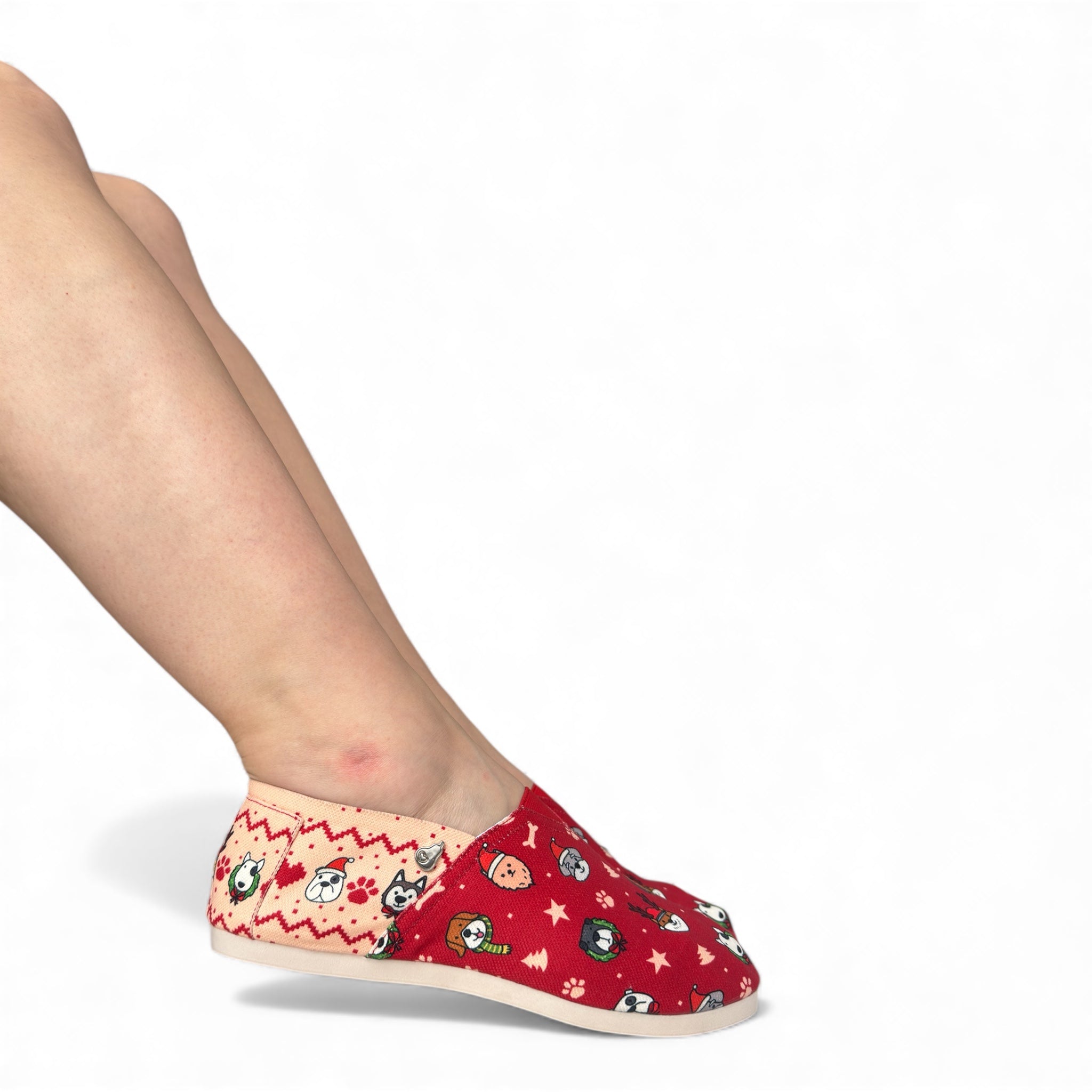 Alpargatas PERA Clásicas - 522 Perritos Navideños