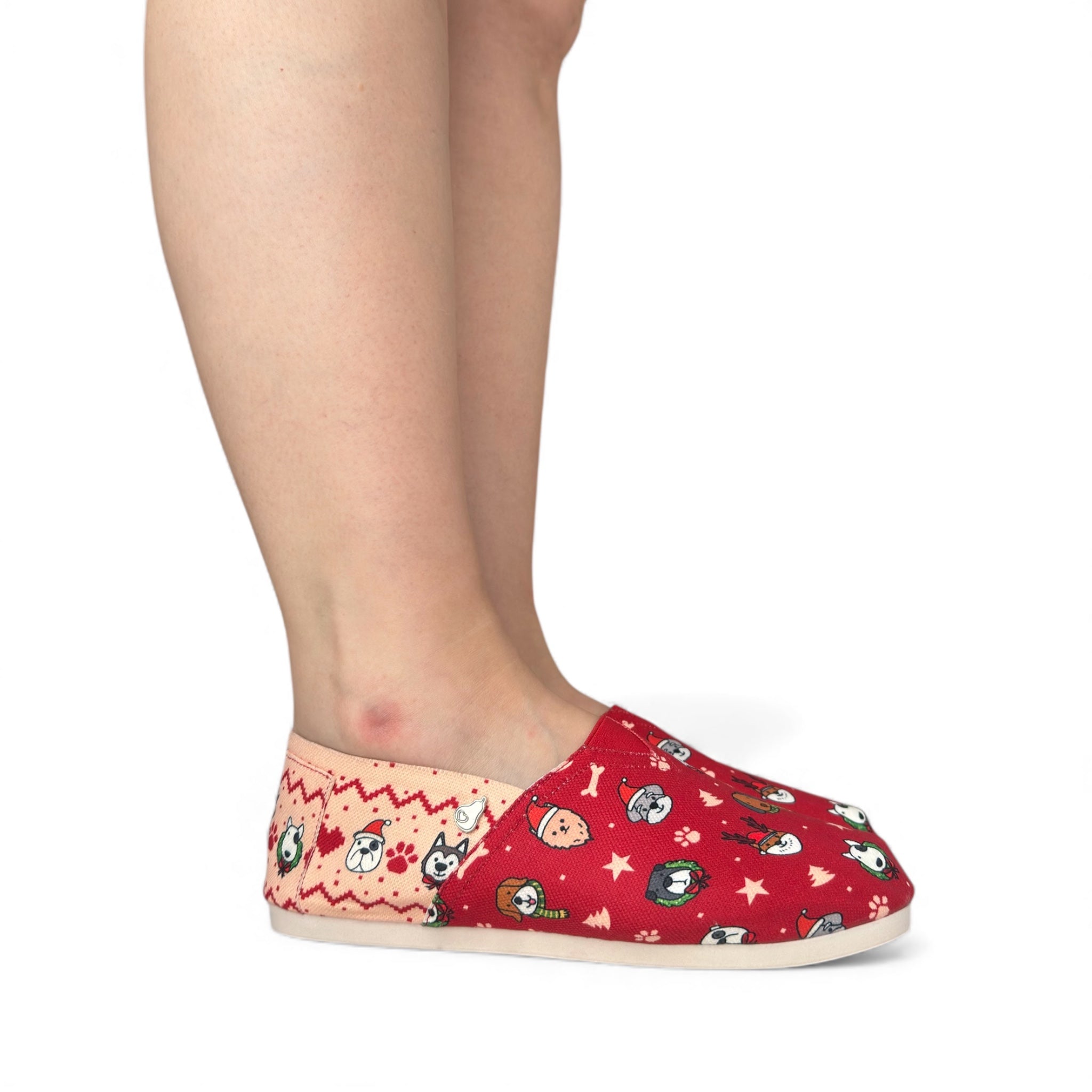 Alpargatas PERA Clásicas - 522 Perritos Navideños